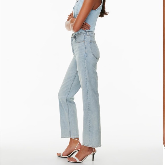 DENIM FORUM ARLO HIGH RISE STRAIGHT JEAN - Picture 5 of 5